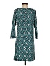 Escapada Argyle Teal Casual Dress Size XS - photo 2