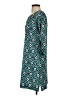 Escapada Argyle Teal Casual Dress Size XS - photo 5
