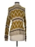 The Great. Chevron-herringbone Gold Pullover Sweater Size XS (0) - photo 1
