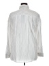 Modern Works Stripes White Long Sleeve Button-Down Shirt Size L - photo 2