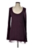 Bordeaux 100% Polyester Burgundy Long Sleeve Top Size L - photo 1