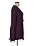 Bordeaux 100% Polyester Burgundy Long Sleeve Top Size L - photo 4