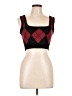 NBD Argyle Red Sweater Vest Size L - photo 1