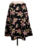 Notations Floral Black Casual Skirt Size L - photo 2