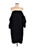 Krisa Solid Black Cocktail Dress Size L - photo 1