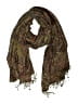 Unbranded Paisley Brown Scarf One size - photo 1