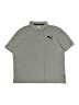 Puma Gray Short Sleeve Polo Size L (youth) - photo 1