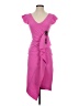 Pinko 100% Polyester Pink Cocktail Dress Size EU 36 / US 6 - photo 1