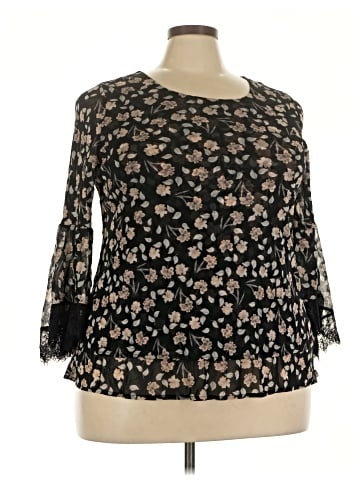 Alfani 3/4 Sleeve Blouse (view 1)
