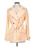 St. John Orange Trenchcoat Size 4 - photo 1