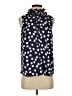 J.Crew 100% Polyester Blue Sleeveless Blouse Size S - photo 1