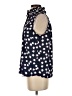 J.Crew 100% Polyester Blue Sleeveless Blouse Size S - photo 5