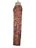 Single Thread 100% Polyester Paisley Pink Casual Pants Size S - photo 5