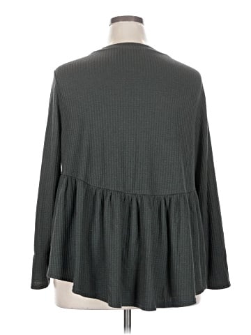 Terra & Sky Long Sleeve Blouse (view 2)