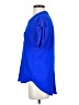 Moa Moa Blue Short Sleeve Blouse Size S - photo 5