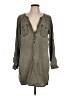 Express 100% Lyocell Gray Casual Dress Size L - photo 1