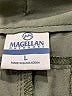 Magellan Outdoors 100% Polyester Solid Green Khaki Shorts Size L - photo 3