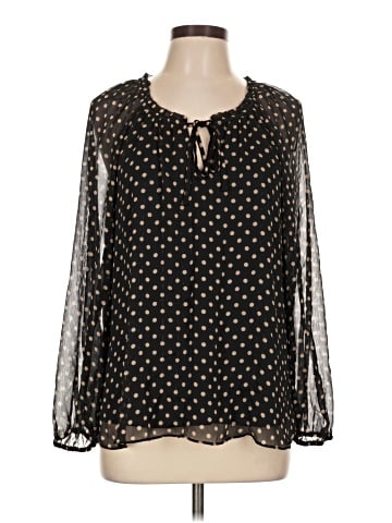LC Lauren Conrad Long Sleeve Blouse (view 1)