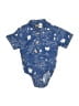 Mick Mack Ltd Print Blue Short Sleeve Onesie 0-3 MO / 3 MO - photo 1