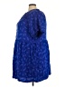 Sugarlips Paisley Blue Casual Dress Size 2X - photo 5