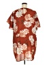 CAPSULE 100% Polyester Orange Brown Casual Dress Size 24 - photo 2