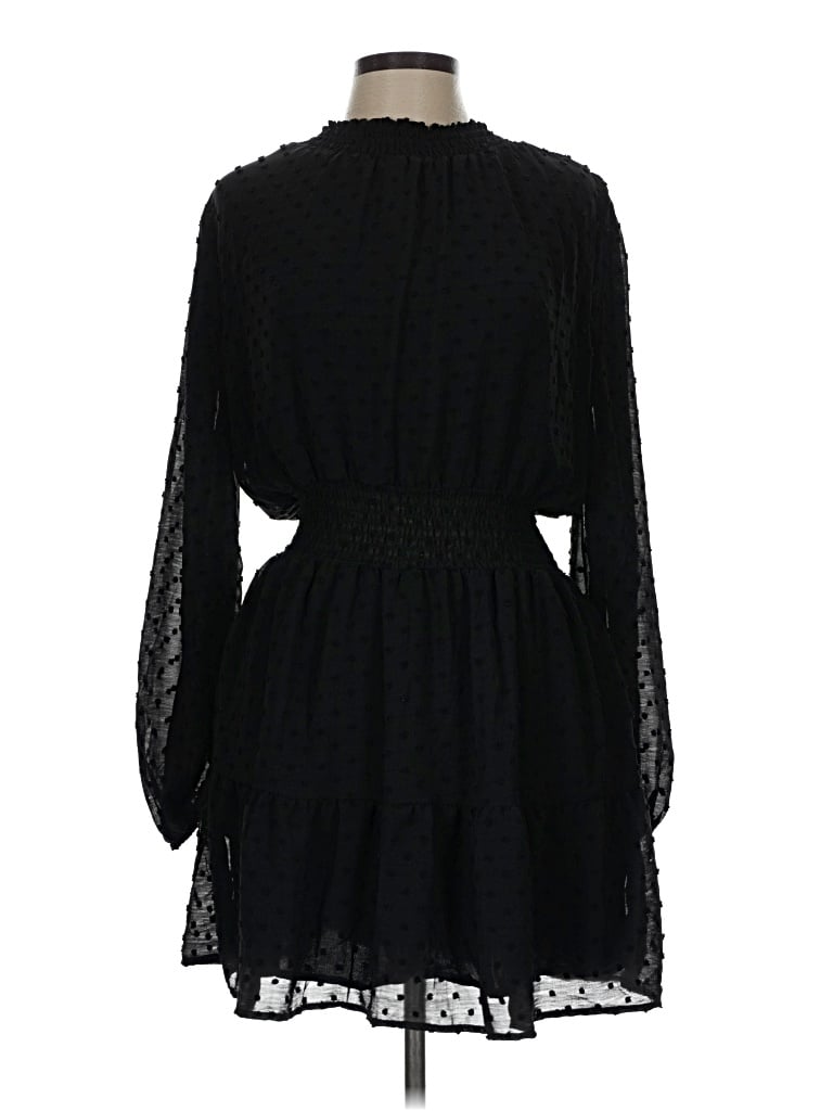 Pre-owned Culture Code Casual Dress In Black