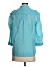Talbots Teal 3/4 Sleeve Blouse Size S - photo 2