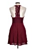 Lulus 100% Polyester Burgundy Casual Dress Size L - photo 2