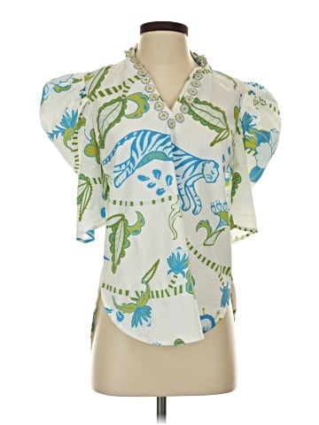 Sheridan French Short Sleeve Blouse (view 1)