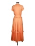 Current Air 100% Polyester Orange Casual Dress Size M - photo 2