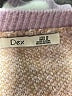 Dex Plaid Purple Pullover Sweater Size M - photo 7