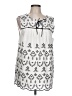 686 Graphic White Casual Dress Size L (estimated) - photo 1