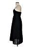 Zara Solid Black Casual Dress Size S - photo 5