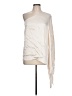 Blaque Label Ivory Short Sleeve Blouse Size L - photo 1