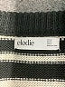 Elodie 100% Polyester Stripes Black Pullover Sweater Size M - photo 7