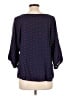 Old Navy 100% Rayon Blue 3/4 Sleeve Blouse Size L - photo 2
