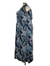 Gottex 100% Polyester Paisley Blue Casual Dress Size 3X - photo 5