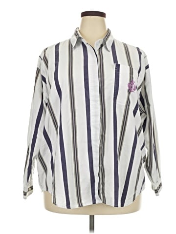Bobbie Brooks Long Sleeve Button-Down Shirt (view 1)