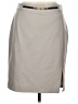 Express Solid Gray Formal Skirt Size 10 - photo 1