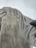 Ecru 100% Leather Gray Leather Jacket Size M (estimated) - photo 5