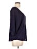 Old Navy 100% Rayon Blue 3/4 Sleeve Blouse Size L - photo 4