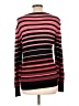 Worthington Stripes Black Pullover Sweater Size L - photo 2
