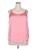 Bar III Orange Pink Sleeveless Blouse Size 2X - photo 1