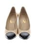 Algo Bonito Color Block Ivory Heels Size EU 38 1/2 - photo 2