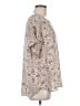Maurices 100% Polyester Ivory 3/4 Sleeve Blouse Size L - photo 4