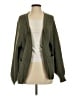American Eagle Outfitters 100% Polyester Green Cardigan Size S - photo 1