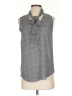 Ann Taylor Gray Sleeveless Blouse Size XS - photo 1