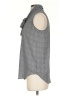 Ann Taylor Gray Sleeveless Blouse Size XS - photo 5