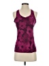 Nike 100% Polyester Purple Active Tank Size S - photo 1
