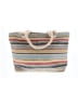 Unbranded Stripes Ivory Tote One size - photo 1